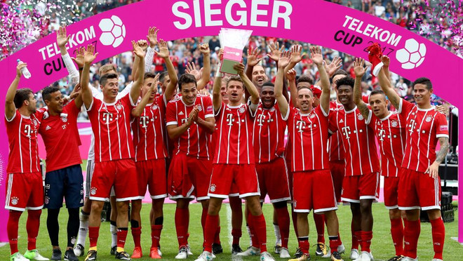Bayern Munich bảo vệ thành công chức vô địch Telekom Cup ảnh 1