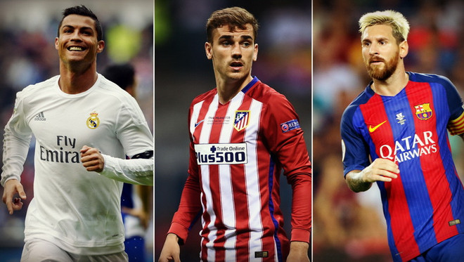 Cầu thủ xuất sắc nhất thế giới: Ronaldo, Messi hay Griezmann? ảnh 1