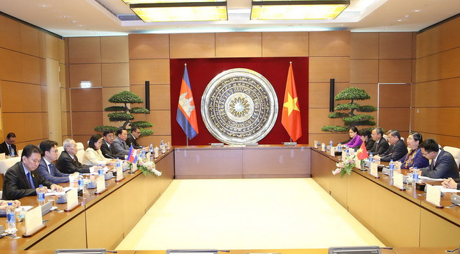 Nâng cao hiệu quả hợp tác giữa hai Quốc hội Việt Nam-Campuchia ảnh 2