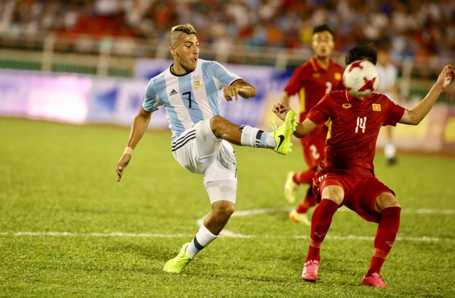 Clip chiến thắng đậm của U20 Argentina trước U20 Việt Nam ảnh 1