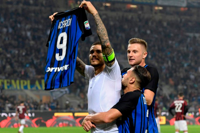 Icardi tỏa sáng, Inter hạ gục Milan sau màn rượt đuổi kịch tính ảnh 1