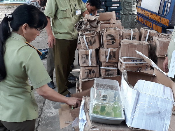 Phát hiện và xử phạt nhiều vụ vi phạm, hàng giả với số lượng lớn ảnh 1