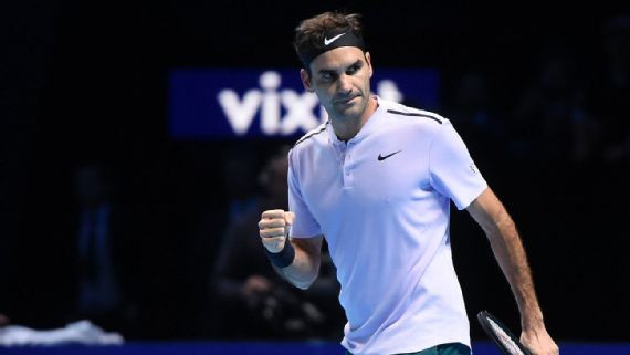 Roger Federer sớm giành vé vào bán kết giải ATP Finals 2017 ảnh 1
