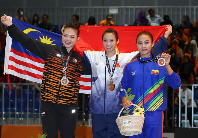 Bảng tổng sắp huy chương SEA Games 29: Việt Nam lên tốp 3 ảnh 1