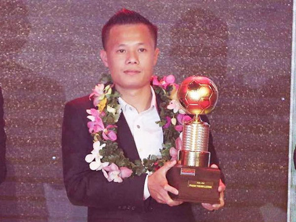 Phạm Thành Lương lần thứ tư giành Quả bóng vàng Việt Nam ảnh 1
