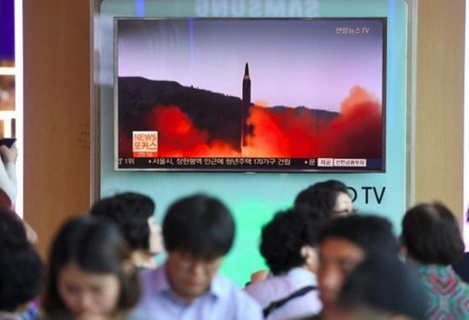 Hàn Quốc lên án vụ phóng tên lửa mới nhất của Triều Tiên ảnh 1