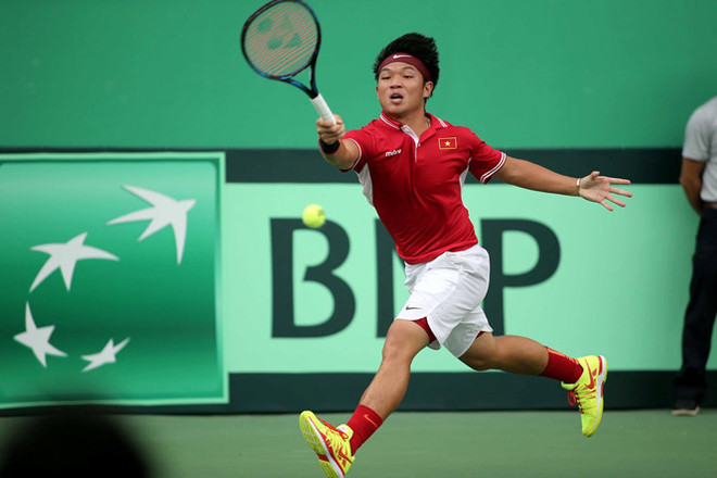 Tuyển quần vợt Việt Nam thất bại trước Hong Kong tại Davis Cup ảnh 1