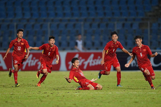 U15 Việt Nam giành vé vào chung kết U15 Đông Nam Á. Hạ gục Australia, U15 Việt Nam đối đầu U15 Thái Lan ở chung kết ảnh 1