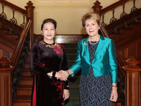 Chủ tịch Quốc hội Nguyễn Thị Kim Ngân gặp Thống đốc bang Tây Australia ảnh 1