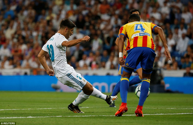 Asensio lập siêu phẩm, Real Madrid thoát thua trước Valencia ảnh 2