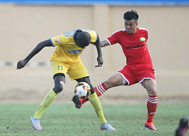 Thanh Hóa đánh bại Sông Lam Nghệ An ở trận derby Bắc Trung Bộ ảnh 1