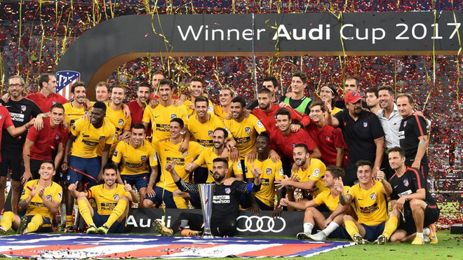 Hạ Liverpool ở chấm 11m, Atletico Madrid đăng quang Audi Cup ảnh 1