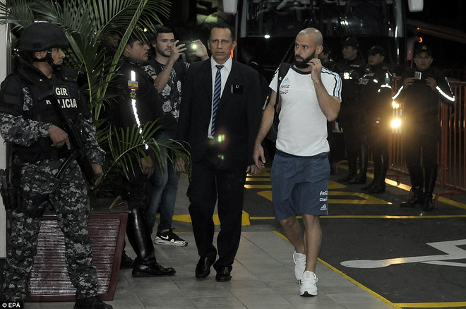 An ninh thắt chặt khi tuyển Argentina đến Ecuador đá trận "sinh tử" ảnh 3