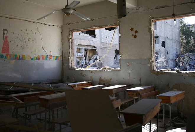 Syria: Liên quân do Mỹ đứng đầu tấn công trường học, 33 người chết ảnh 1