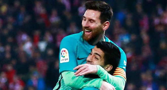 Báo thân Real Madrid thán phục siêu phẩm của Suarez và Messi ảnh 1