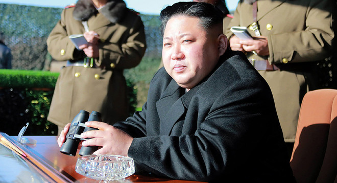 Nhà lãnh đạo Triều Tiên Kim Jong-un. (Nguồn: politico.com) Ông Kim Jong-un xuất hiện trước công chúng sau 15 ngày vắng mặt ảnh 1
