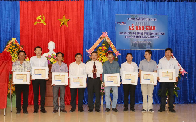 Đưa vào sử dụng Trung tâm thông tin TTXVN miền Trung-Tây Nguyên ảnh 4