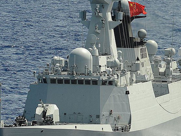 Tàu chiến Trung Quốc diễn tập bắn đạn thật tại Địa Trung Hải ảnh 1