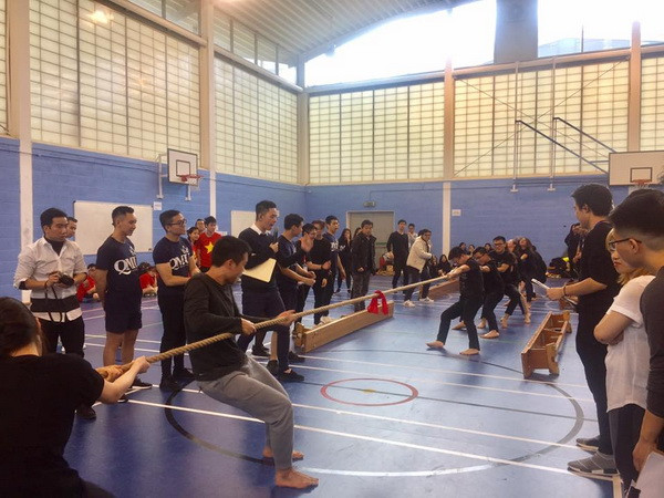 Sôi động ngày hội thể thao của sinh viên Việt Nam tại Anh ảnh 1