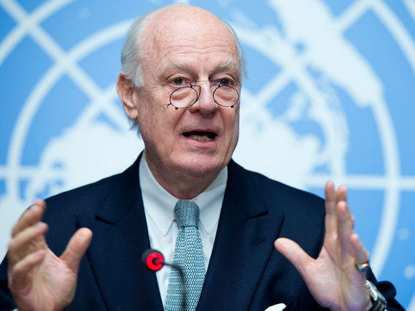 Đặc phái viên LHQ về Syria được mời tham gia hòa đàm tại Astana ảnh 1