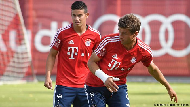 James-Müller và những căng thẳng đang bắt đầu tại Bayern ảnh 1