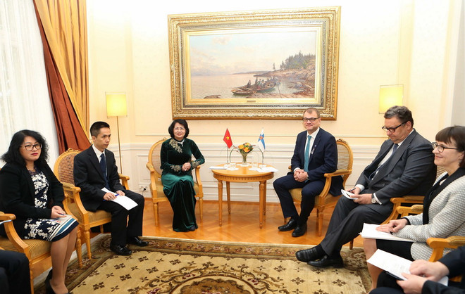 Phó Chủ tịch nước Đặng Thị Ngọc Thịnh thăm làm việc tại Phần Lan ảnh 2