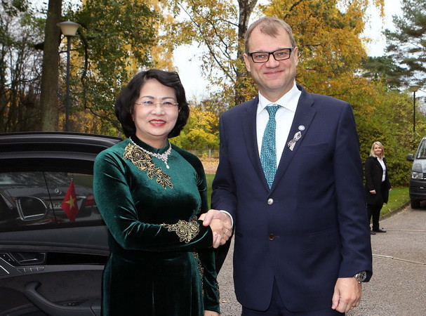 Phó Chủ tịch nước Đặng Thị Ngọc Thịnh thăm làm việc tại Phần Lan ảnh 1