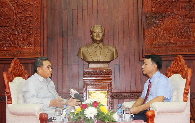 Lời dạy của Hồ Chủ tịch là di sản vô giá với công tác mặt trận của Lào ảnh 1