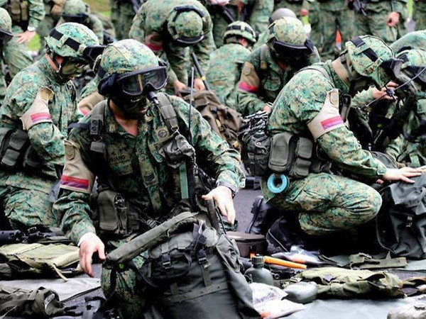 Trung Quốc, Singapore sắp tiến hành một loạt cuộc tập trận chung ảnh 1