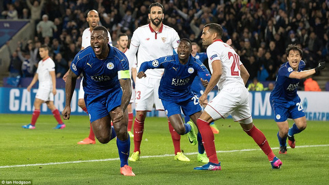 Hạ Sevilla, Leicester viết tiếp chuyện cổ tích ở Champions League ảnh 1