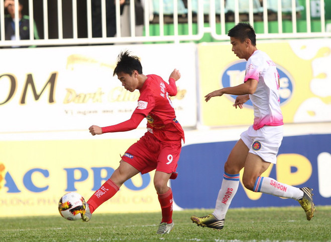 Kết quả: Hoàng Anh Gia Lai có điểm đầu tiên, SLNA đã biết thắng ảnh 1