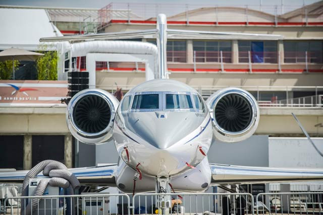 Một mẫu máy bay tại Triển lãm Hàng không Paris. (Nguồn: flightglobal) Triển lãm Hàng không Paris gặt hái nhiều hợp đồng "khủng" ảnh 1