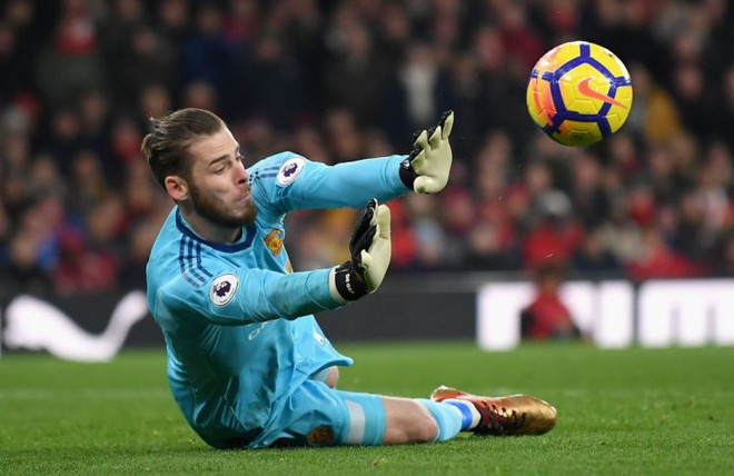 Thủ thành David de Gea cân bằng kỷ lục tại Premier League ảnh 1
