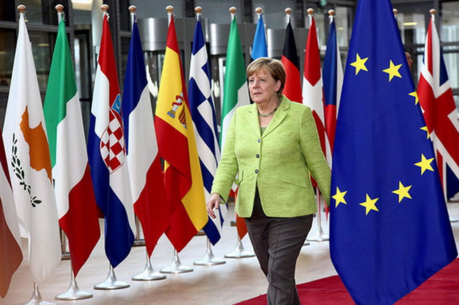 Thủ tướng Đức Angle Merkel. (Nguồn: Getty Images) Thủ tướng Đức Merkel coi trọng tương lai EU hơn đàm phán Brexit ảnh 1