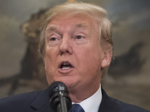 Tổng thống Mỹ Donald Trump. (Nguồn: theguardian) Tổng thống Mỹ đề nghị Tổng thống Nga giúp đỡ vấn đề Triều Tiên ảnh 1