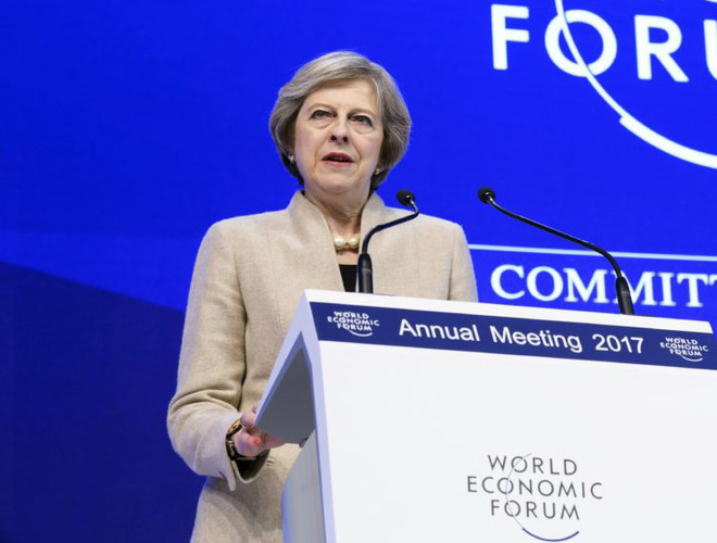 Vấn đề Brexit làm nóng Diễn đàn Kinh tế thế giới tại Davos ảnh 1