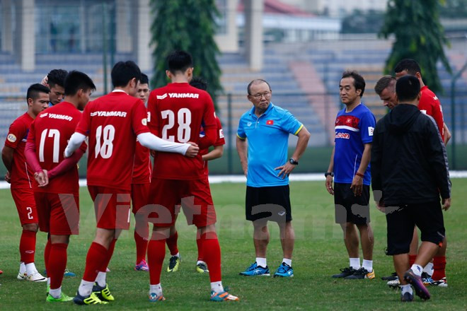 U23 Việt Nam sẽ có trận ra quân vào chiều nay. (Ảnh: Minh Chiến/Vietnam+) Lịch thi đấu của đội tuyển U23 Việt Nam trên đất Thái Lan ảnh 1