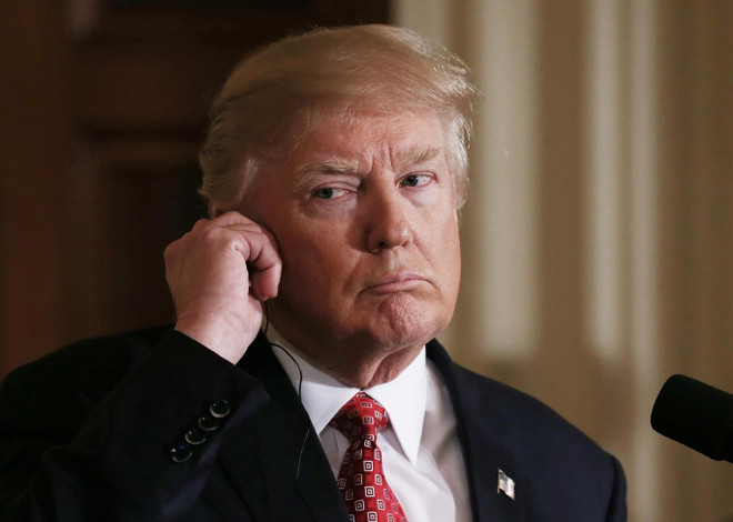 Tổng thống Mỹ Donald Trump. (Nguồn: Getty Images) Nga bắt đầu đối thoại với chính quyền Tổng thống Mỹ Donald Trump ảnh 1