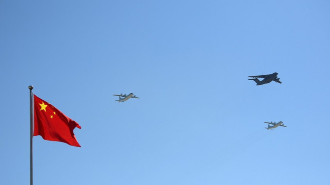 Máy bay Trung Quốc tiếp tục diễn tập gần lãnh thổ Đài Loan ảnh 1