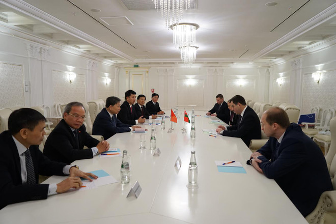 Bộ Công an hội đàm với Bộ Nội vụ và Ủy ban An ninh Quốc gia Belarus ảnh 2