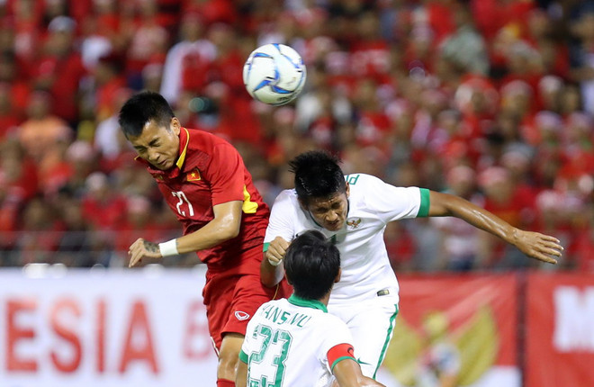 Cận cảnh trận hòa đáng tiếc của U22 Việt Nam trước U22 Indonesia ảnh 1