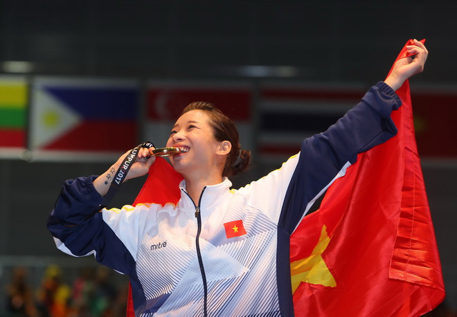 Dương Thúy Vy giành huy chương vàng thứ 2 tại SEA Games 29 ảnh 1
