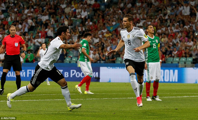 Đức dễ dàng giành vé vào chung kết. (Nguồn: Reuters) Đức vào chung kết Confed Cup 2017 sau màn vùi dập Mexico ảnh 1