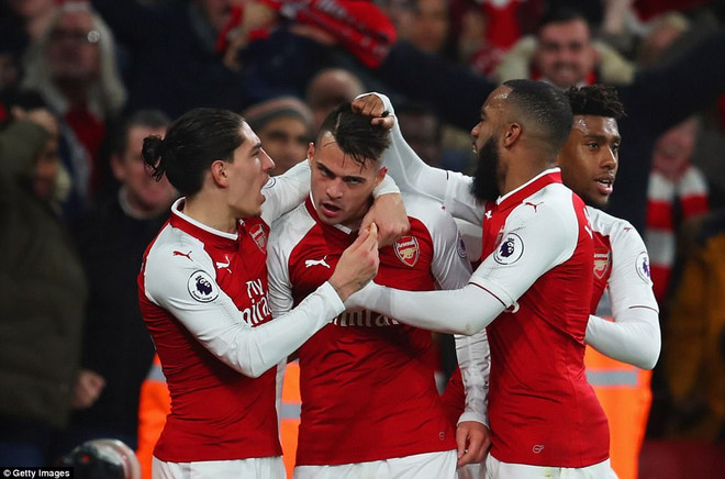 Arsenal đánh rơi chiến thắng dù đã có hiệp 2 bùng nổ. (Nguồn: Getty Images) Arsenal và Liverpool chia điểm sau màn rượt đuổi 'siêu kịch tính' ảnh 1
