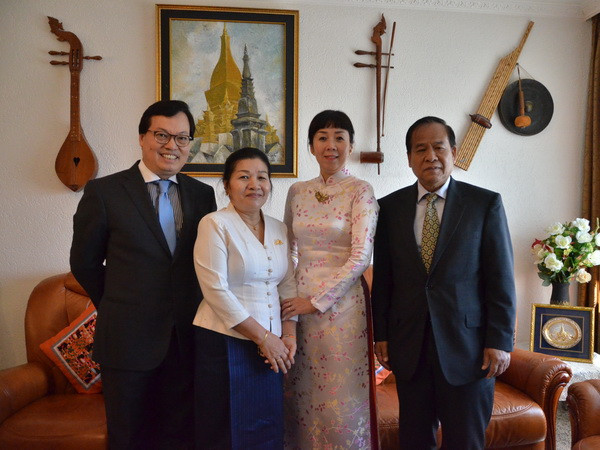 Việt Nam chung vui Tết cổ truyền Bun Pi May của Lào tại Geneva ảnh 1