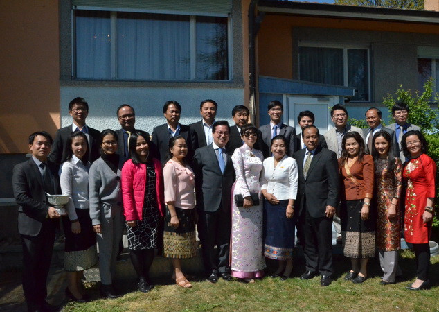 Việt Nam chung vui Tết cổ truyền Bun Pi May của Lào tại Geneva ảnh 2