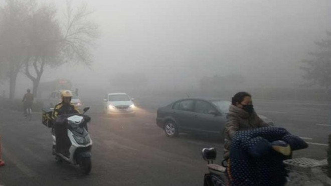 Trung Quốc: Ô nhiễm không khí tại Bắc Kinh và Thiên Tân trầm trọng ảnh 1