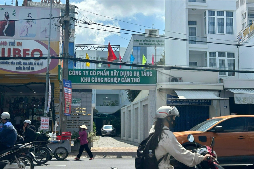 Trụ sở Công ty CP Xây dựng hạ tầng khu công nghiệp Cần Thơ (CIPCO).