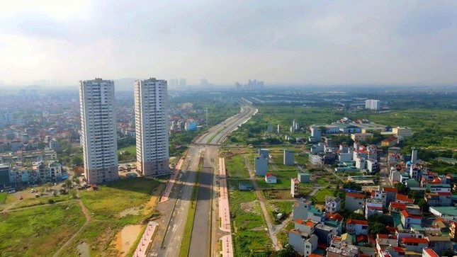 Hà Nội đầu tư xây dựng tuyến đường từ khu công nghiệp Nam Thăng Long đến Vành đai 3,5. (Nguồn: Báo Tiền phong)