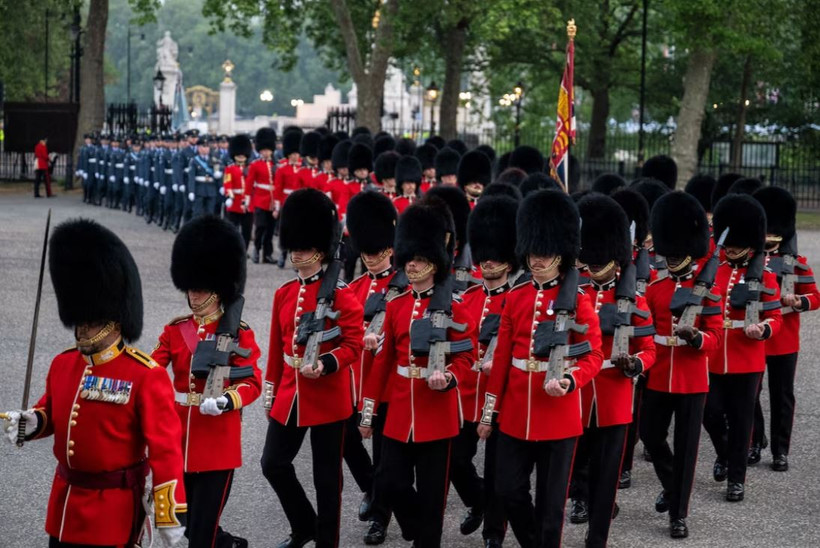 Lễ diễu binh ở trung tâm London. (Nguồn: Reuters)